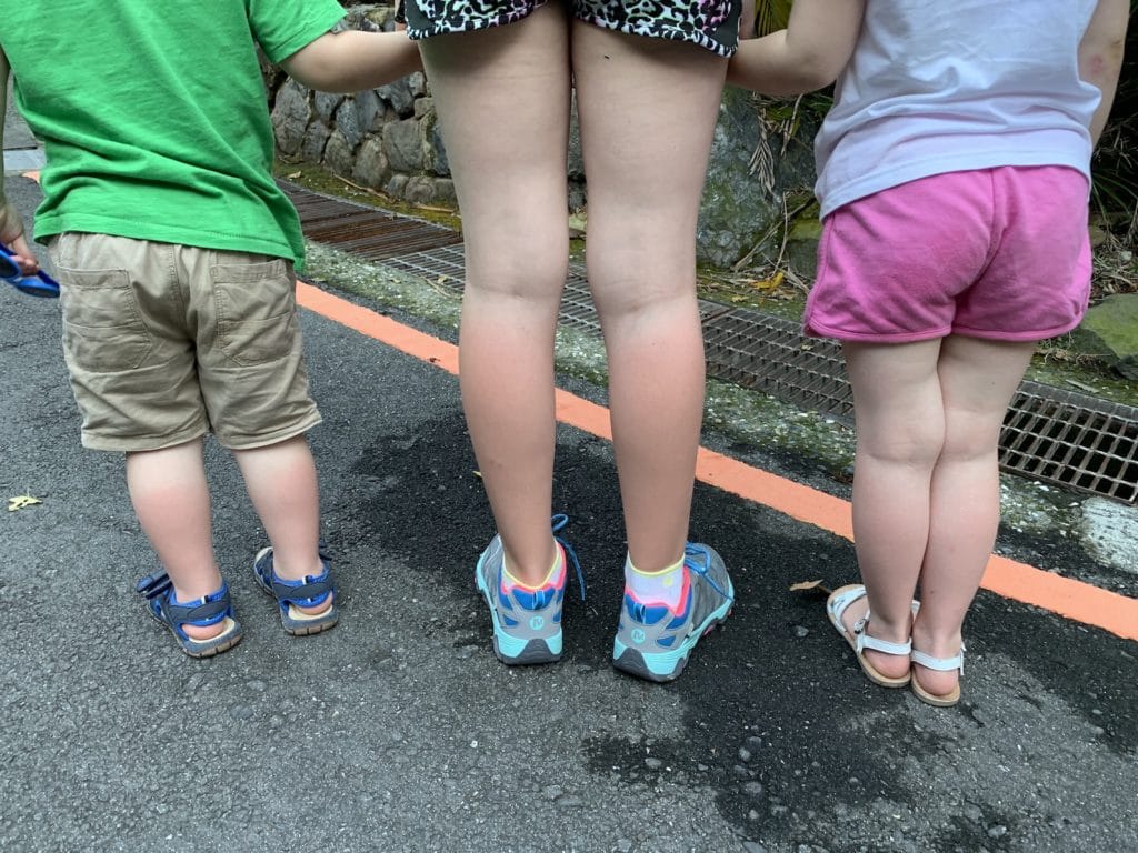 Kids Legs After Beitou Foot Bath