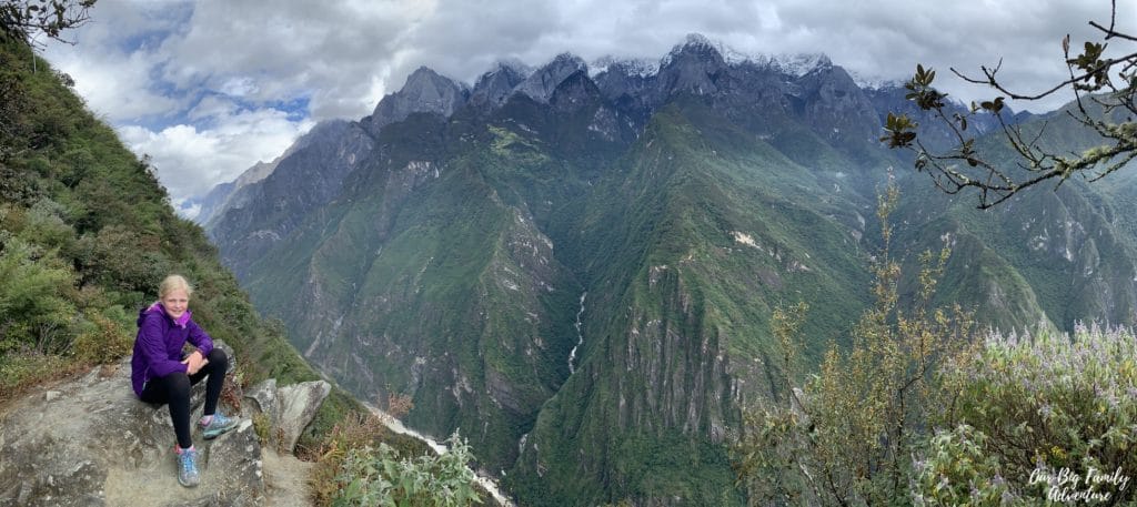 Upper Trail on Tiger Leaping Gorge